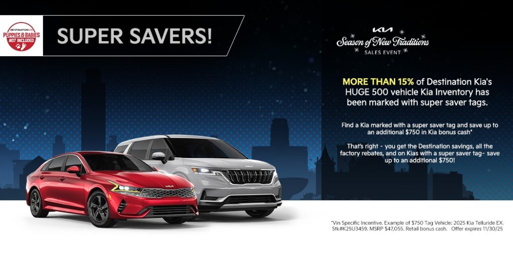 Extra Savings With Super Saver Tags