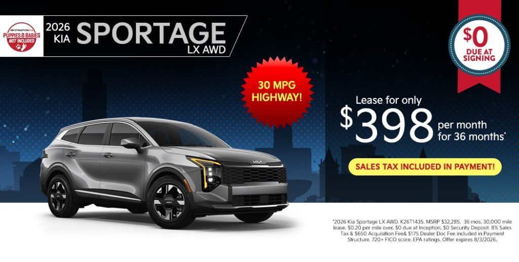 2026 Kia Sportage LX All-Wheel Drive