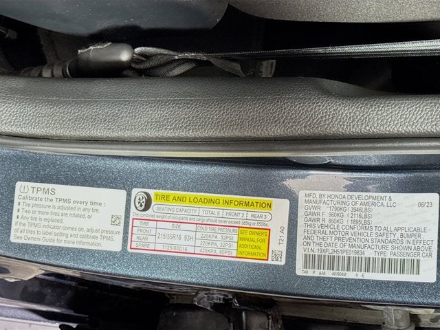 2023 Honda Civic Hatchback LX