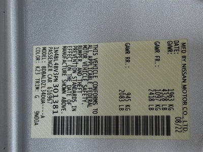 2023 Nissan Altima 2.5 S