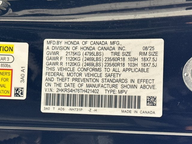 2026 Honda CR-V EX-L