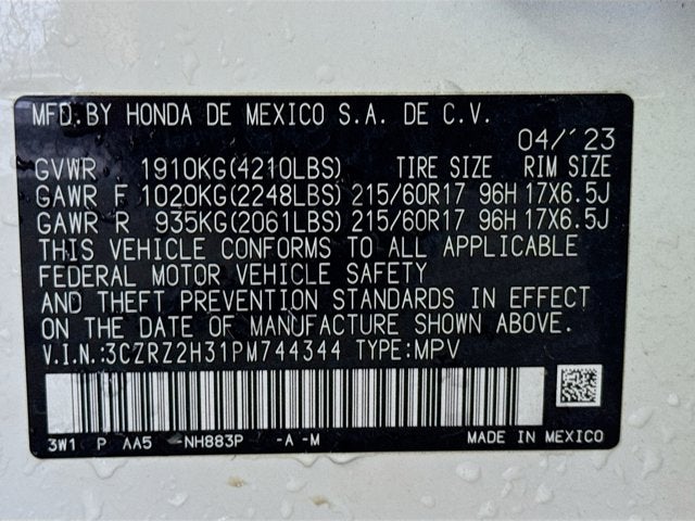 2023 Honda HR-V LX