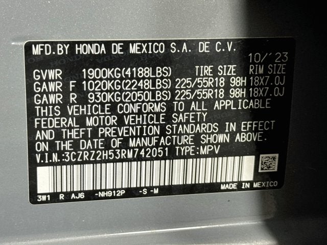 2024 Honda HR-V Sport