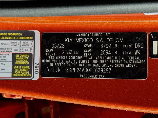 2023 Kia Forte LXS