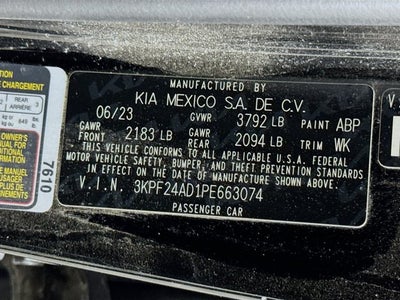 2023 Kia Forte LXS