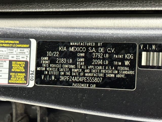 2023 Kia Forte LXS