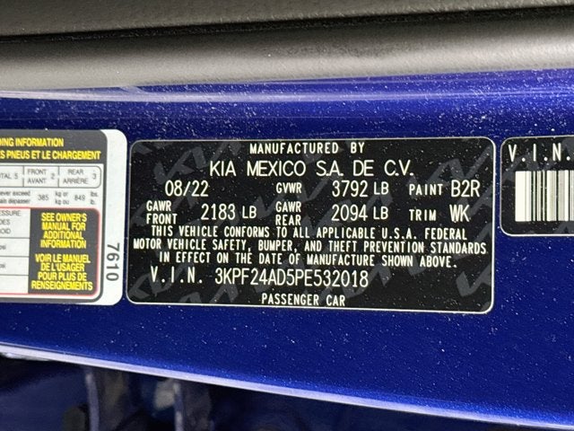 2023 Kia Forte LXS