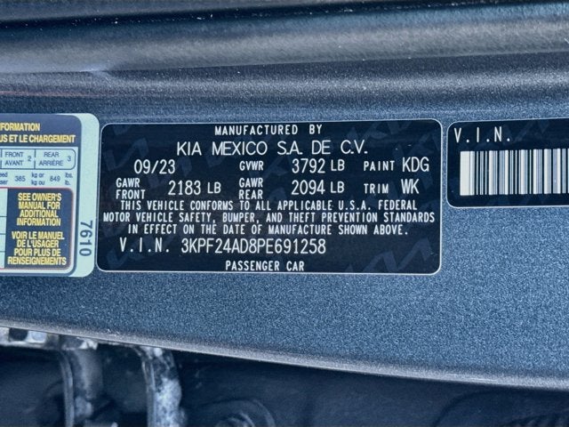 2023 Kia Forte LXS