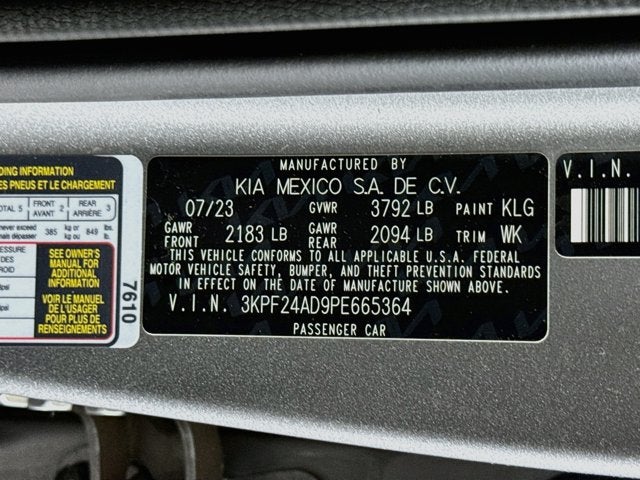 2023 Kia Forte LXS