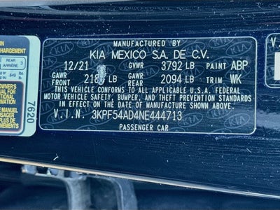 2022 Kia Forte GT-Line