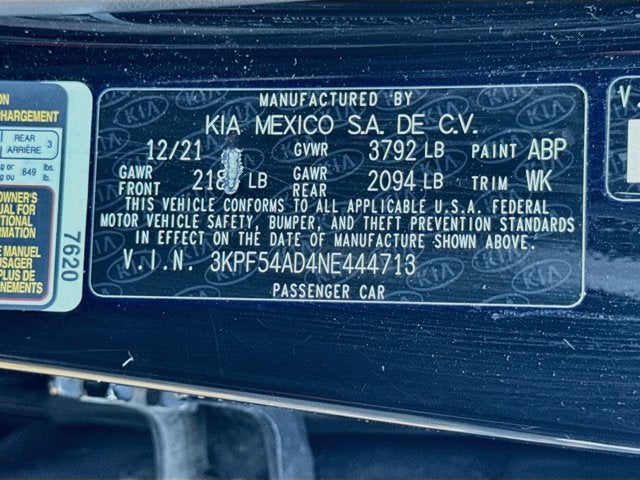 2022 Kia Forte GT-Line