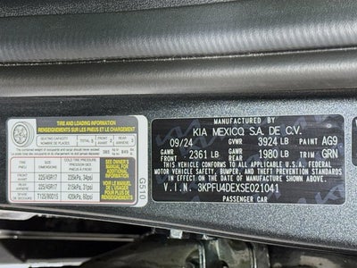 2025 Kia K4 EX