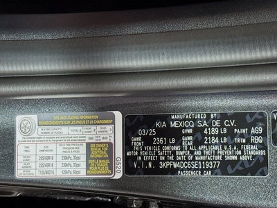 2025 Kia K4 GT-Line Turbo