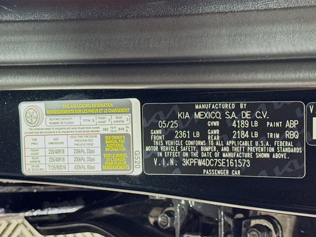 2025 Kia K4 GT-Line Turbo