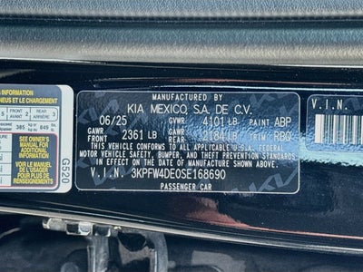 2025 Kia K4 GT-Line