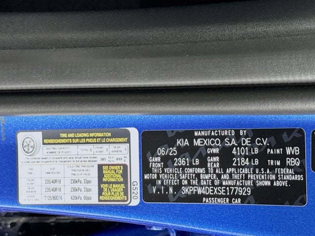 2025 Kia K4 GT-Line