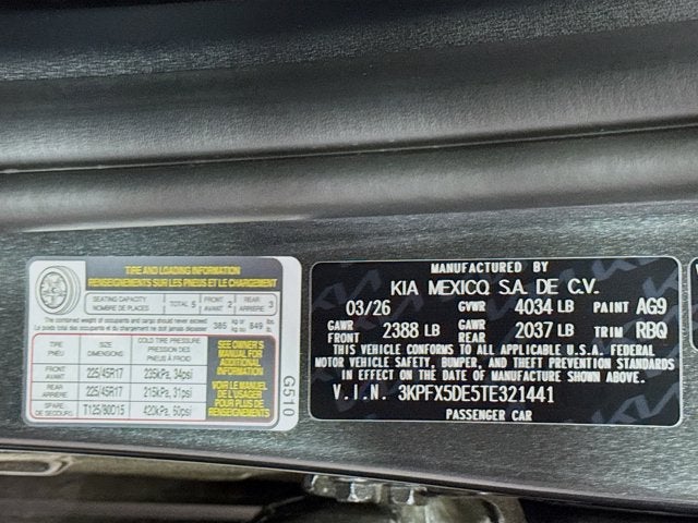 2026 Kia K4 Hatchback EX