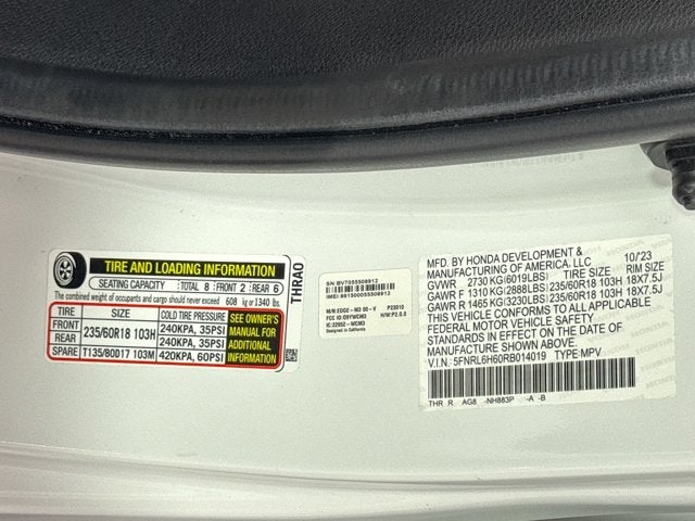 2024 Honda Odyssey EX-L