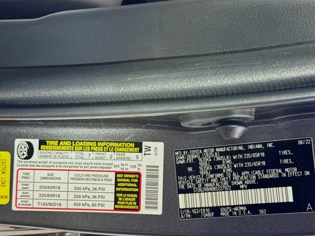 2022 Toyota Highlander XLE