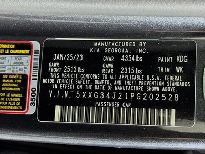 2023 Kia K5 EX