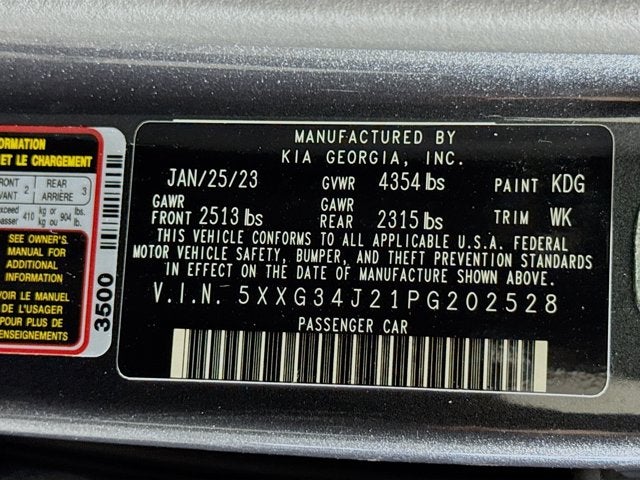 2023 Kia K5 EX