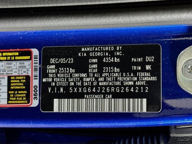 2024 Kia K5 GT-Line