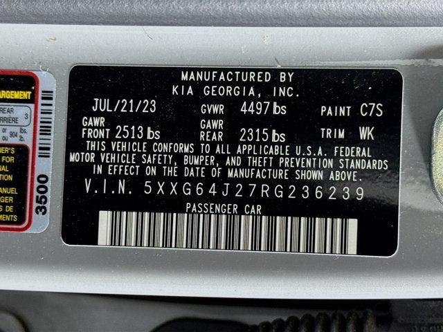 2024 Kia K5 GT-Line