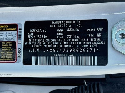 2024 Kia K5 GT-Line