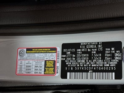 2026 Kia Sportage SX-Prestige