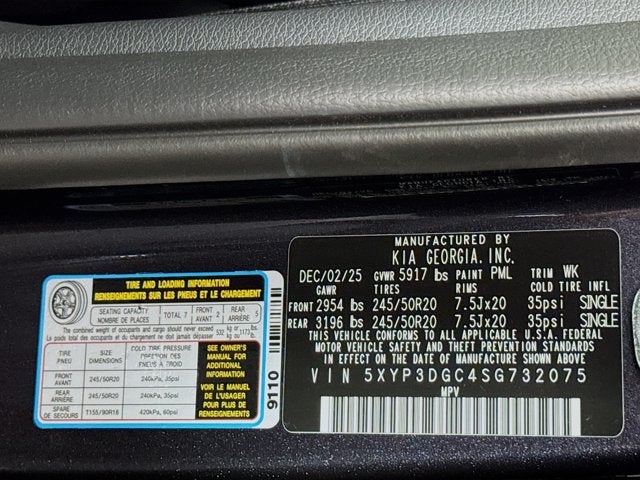 2025 Kia Telluride EX