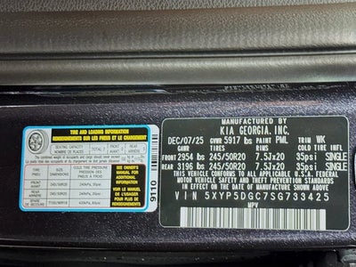 2025 Kia Telluride SX X-Line