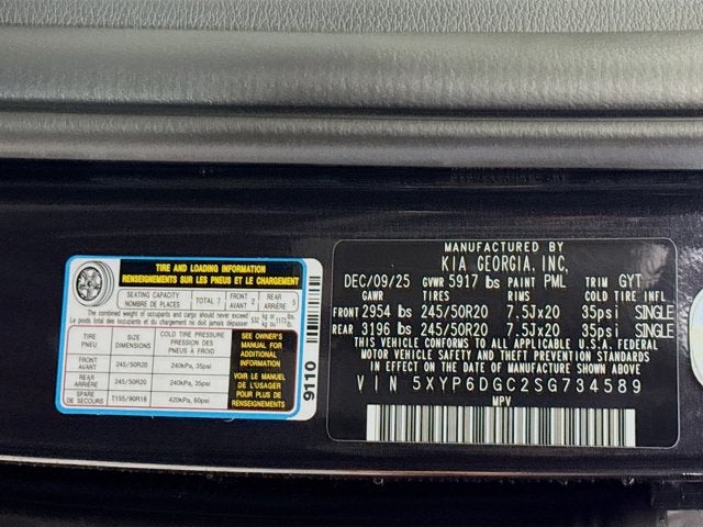 2025 Kia Telluride S