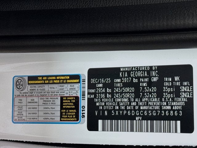 2025 Kia Telluride S