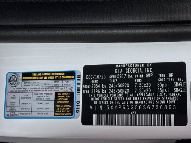 2025 Kia Telluride S