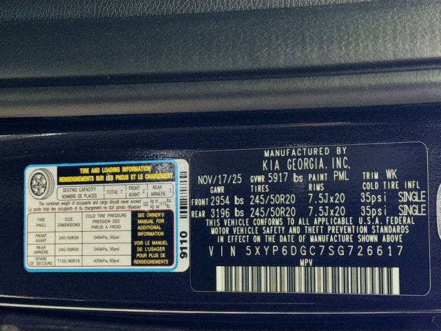 2025 Kia Telluride S