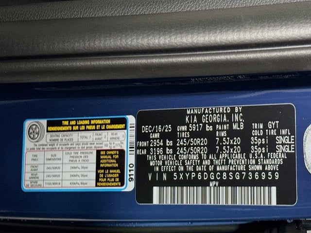 2025 Kia Telluride S