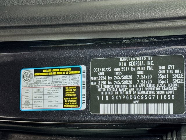 2025 Kia Telluride S