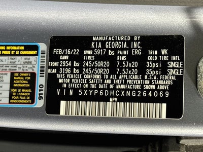 2022 Kia Telluride S