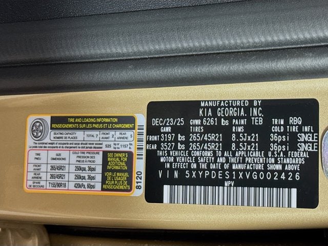 2027 Kia Telluride X-Line SX