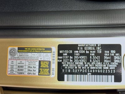 2027 Kia Telluride Hybrid X-Line SX