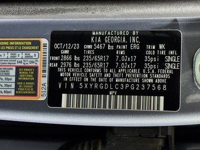 2023 Kia Sorento LX