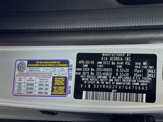 2026 Kia Sorento X-Line EX