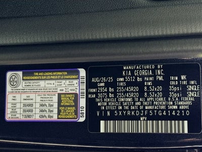 2026 Kia Sorento X-Line SX