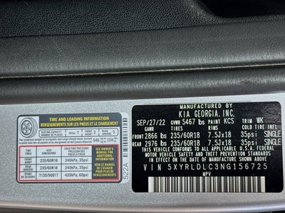 2022 Kia Sorento X-Line S