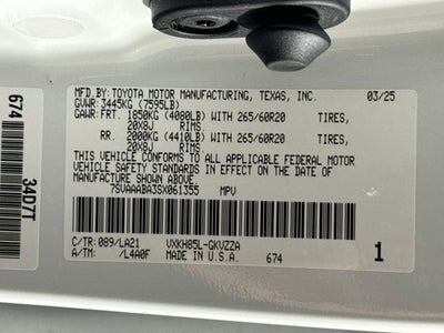 2025 Toyota Sequoia TRD Pro