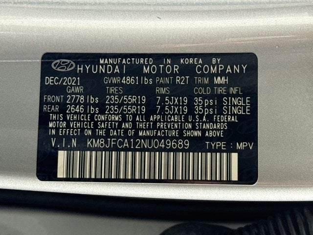 2022 Hyundai Tucson Hybrid SEL Convenience