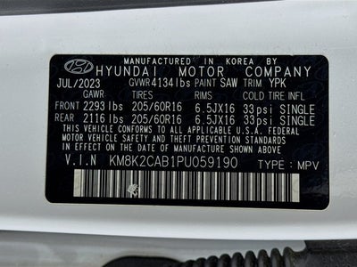 2023 Hyundai Kona SE