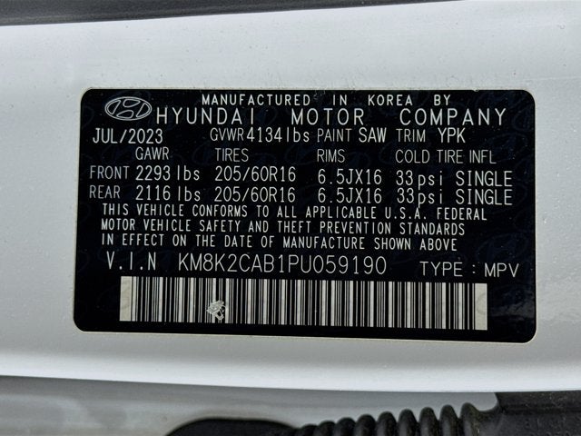 2023 Hyundai Kona SE