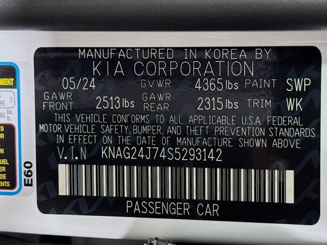 2025 Kia K5 LXS