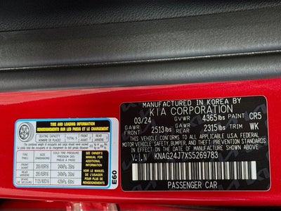 2025 Kia K5 LXS